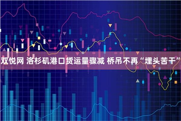双悦网 洛杉矶港口货运量骤减 桥吊不再“埋头苦干”