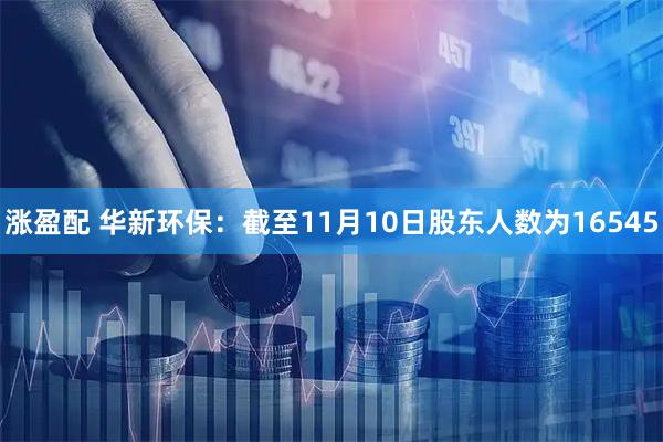 涨盈配 华新环保：截至11月10日股东人数为16545